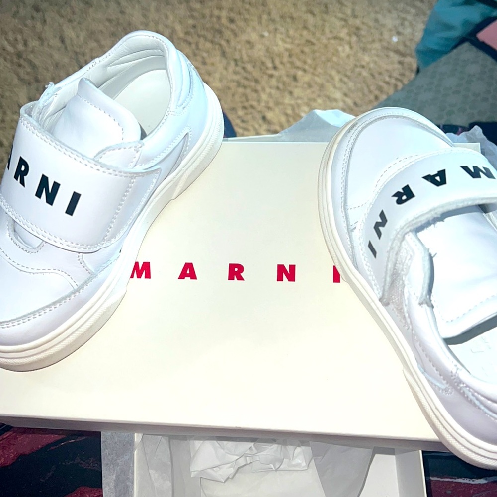 White sneakers